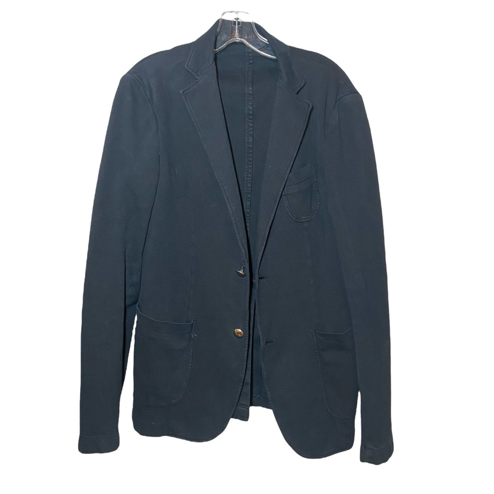 Fradi Navy Blue Blazer Casual Jacket Young Fit EU 50 US 40 Sailor Chic